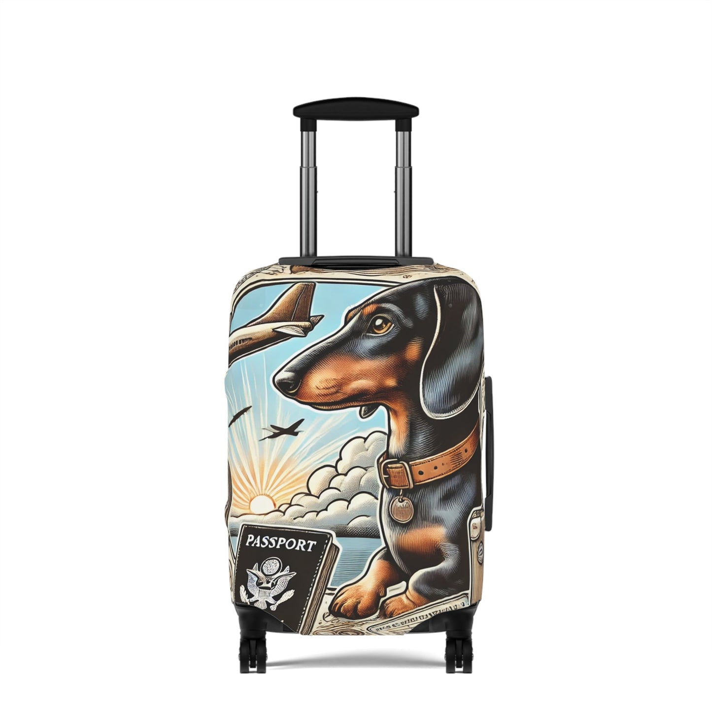 Dachshund Luggage Cover