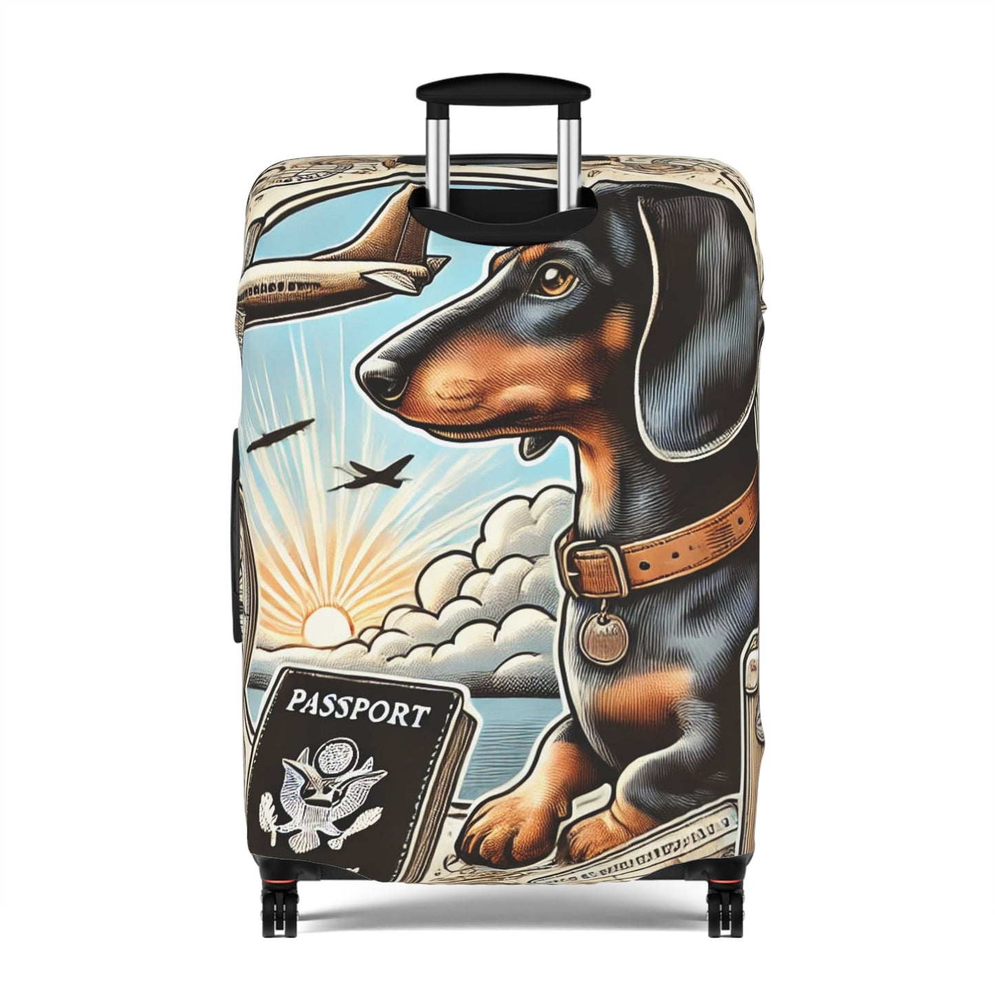 Dachshund Luggage Cover