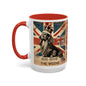 British Royalty Dog Mug Dachshund Coffee Mug Dog Lover Gift Unique Pet Mug Birthday Gift Weenie Dog Present Royals Tea Cup