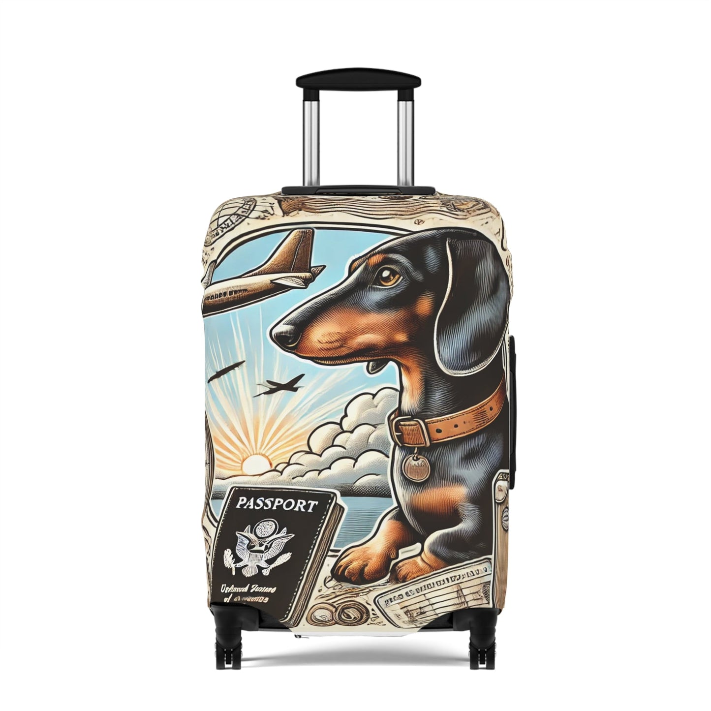 Dachshund Luggage Cover