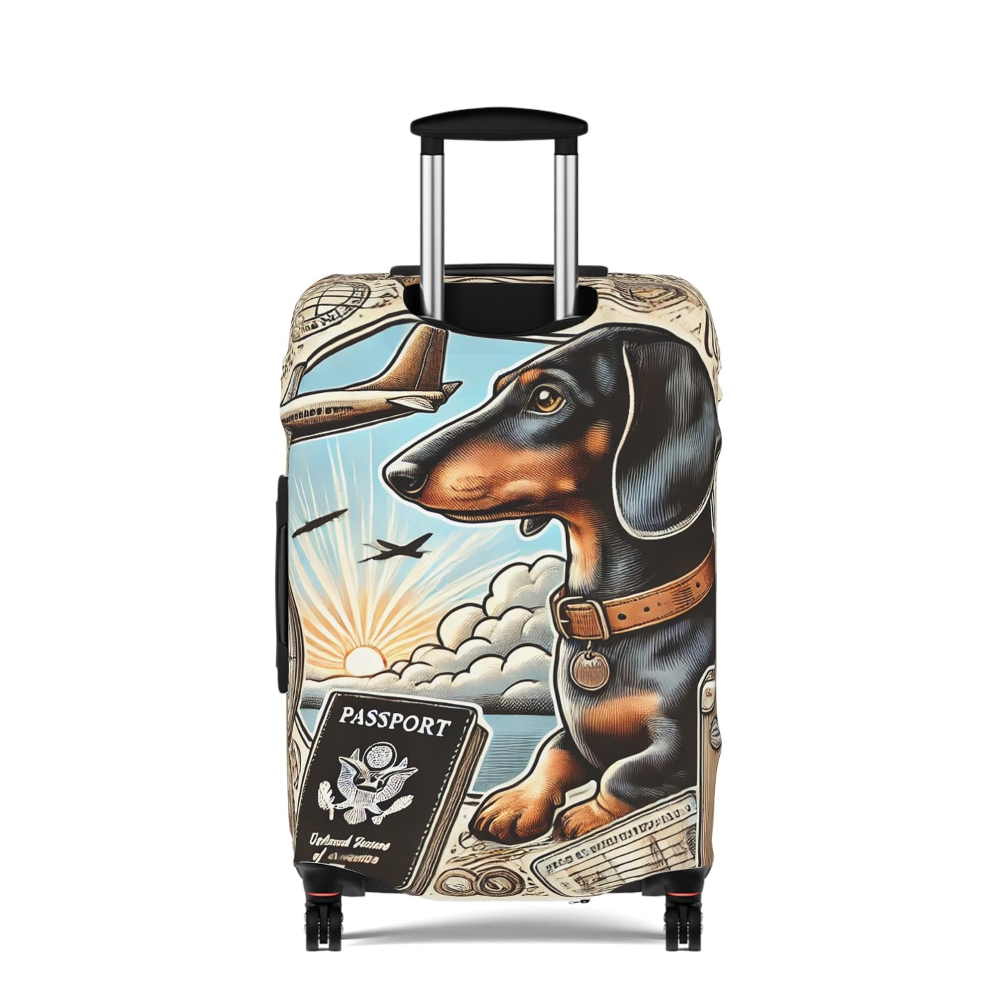 Dachshund Luggage Cover