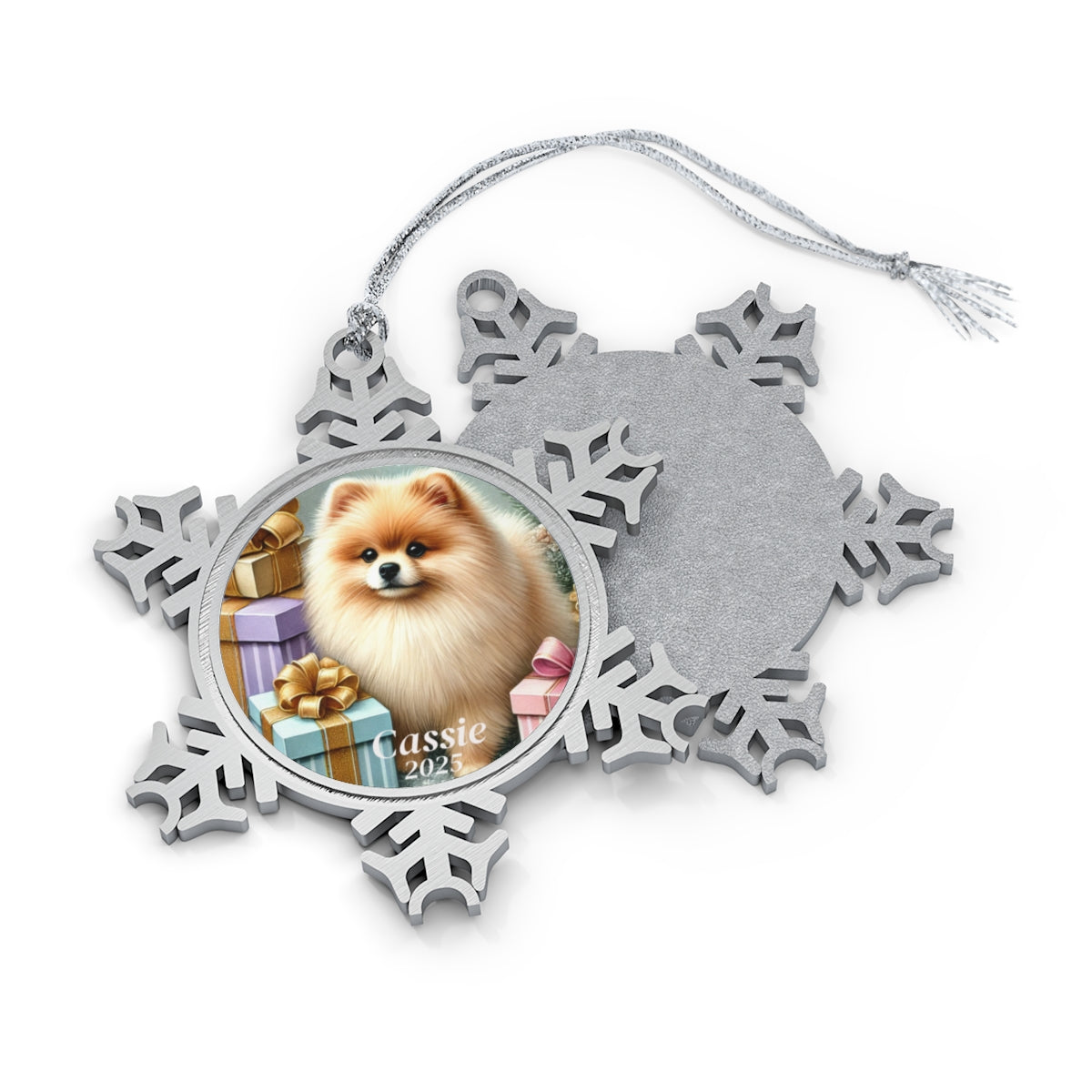 Personalized Dog Ornament Gift Pet Owner Custom Christmas Ornament Cute Dog Gift for Her Dachshund Lover Dogs Customized Holiday Decor