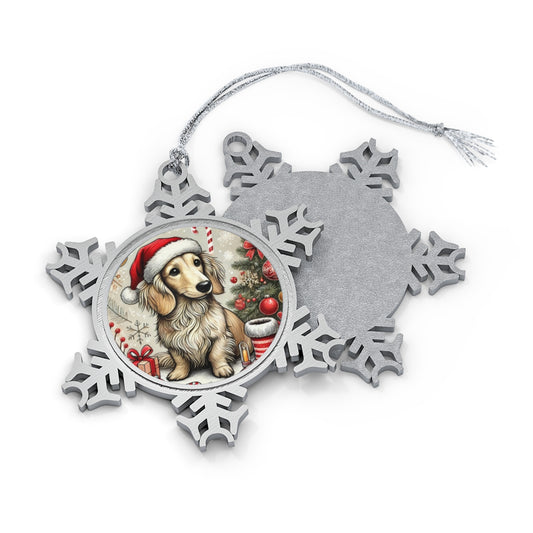 Pewter Snowflake Ornament
